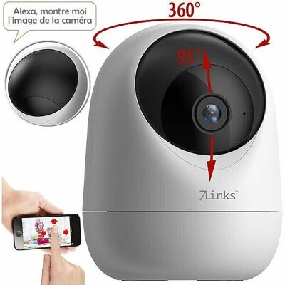 7links - IPC-440.Echo - Pan-Tilt - 2K caméra IP - Publicité 7links - IPC-440.Echo - Pan-Tilt - 2K caméra IP - Publicité