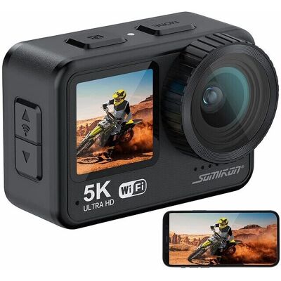 Somikon DV-955.Wifi - 5K - Étanche - Appareil photo - Publicité Somikon DV-955.Wifi - 5K - Étanche - Appareil photo - Publicité