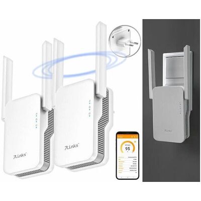 7links - Wlr-3000.Ax - 2-pack - Répéteur Wi‑Fi - Publicité 7links - Wlr-3000.Ax - 2-pack - Répéteur Wi‑Fi - Publicité