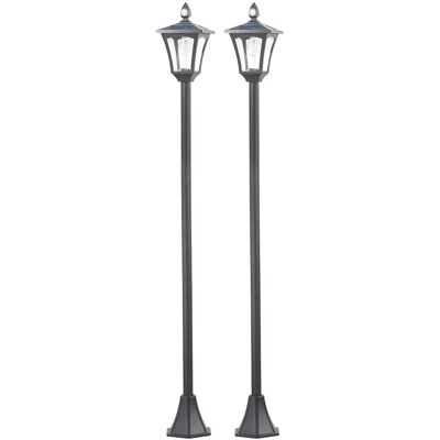 Royal Gardineer 2 Lampadaires solaires à LED - Éclairage solaire - Publicité Royal Gardineer 2 Lampadaires solaires à LED - Éclairage solaire - Publicité