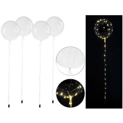 Infactory - LED Balloons 20cm - 4-pack - ballons décoratifs Infactory - LED Balloons 20cm - 4-pack - ballons décoratifs