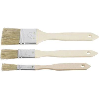 ZAHN Pinsel E10710-10 Naturborste Große Pinsel Set - Malwerkzeug ZAHN Pinsel E10710-10 Naturborste Große Pinsel Set - Malwerkzeug