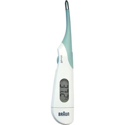Braun PRT1000 Digitaalinen Lämpömittari - Korkea Nopeus, Joustava Kärki, LCD Näyttö Braun PRT1000 Digitaalinen Lämpömittari - Korkea Nopeus, Joustava Kärki, LCD Näyttö