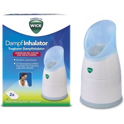 Wick W1300-DE Tragbarer Dampf Inhalator - Inhalator Wick W1300-DE Tragbarer Dampf Inhalator - Inhalator