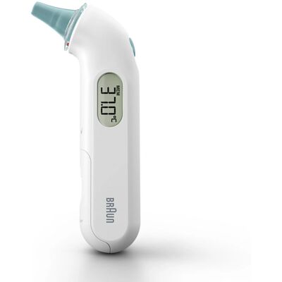 Braun ThermoScan 3 Ohrthermometer - Weiß - Fieber & Genauigkeit Braun ThermoScan 3 Ohrthermometer - Weiß - Fieber & Genauigkeit