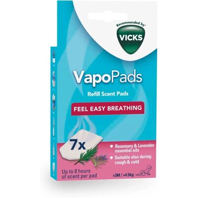 Vicks VapoPads - Rosmarin & Lavendel - Medizinische Pads Vicks VapoPads - Rosmarin & Lavendel - Medizinische Pads