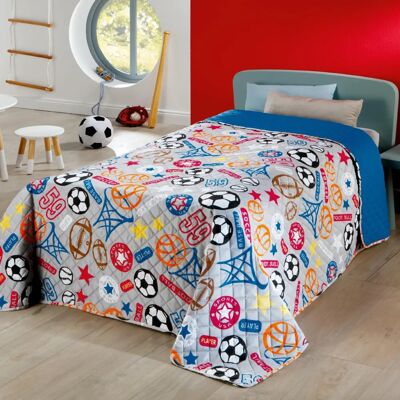 DELINDO LIFESTYLE - SPORTS - Azul - 170x210 cm - Bedcover DELINDO LIFESTYLE - SPORTS - Azul - 170x210 cm - Bedcover