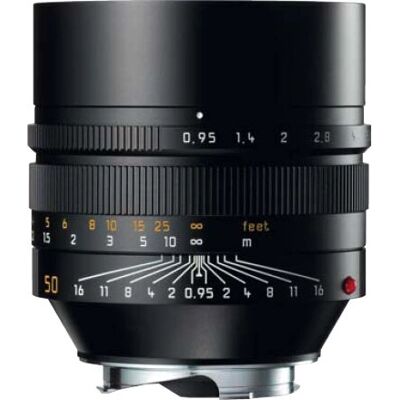 Leica Noctilux-M 50mm f/0.95 Black - Camera Lens Leica Noctilux-M 50mm f/0.95 Black - Camera Lens