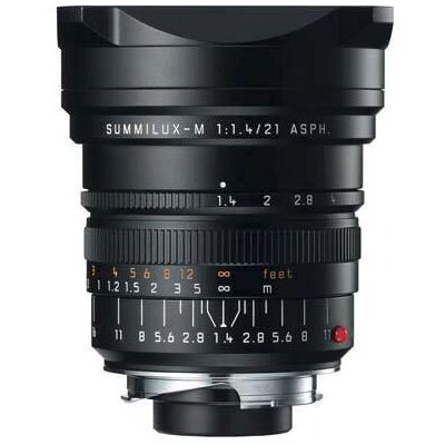 Leica Summilux-M 21 mm f/1.4 Noir - Objectif - Publicité Leica Summilux-M 21 mm f/1.4 Noir - Objectif - Publicité