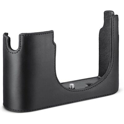 Leica Q3 Leather Half-Case - Black Leica Q3 Leather Half-Case - Black