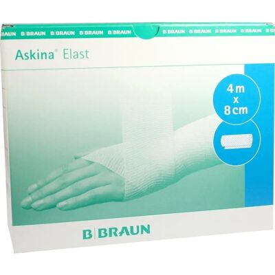 Askina Elast Binde - 8cm x 4m - Elastischer Fixierverband Askina Elast Binde - 8cm x 4m - Elastischer Fixierverband