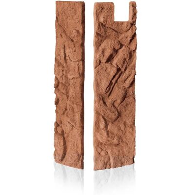 Juwel Natural Clay Stone Aquarium Filter Cover - 55x18cm Juwel Natural Clay Stone Aquarium Filter Cover - 55x18cm