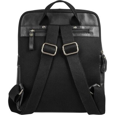Sansibar - Laptoprucksack - Leder - Schwarz - Laptoprucksack Sansibar - Laptoprucksack - Leder - Schwarz - Laptoprucksack