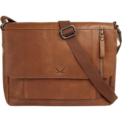 Sansibar Messenger Tasche - Echtes Leder - 33x24x8cm Sansibar Messenger Tasche - Echtes Leder - 33x24x8cm