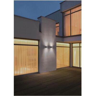 Helestra Kibo - Außenwandleuchte LED, grafit Helestra Kibo - Außenwandleuchte LED, grafit