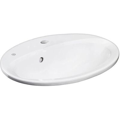 Lavabo de salle de bain Gustavsberg 7G285301 - Lavabo en céramique encastré - Publicité Lavabo de salle de bain Gustavsberg 7G285301 - Lavabo en céramique encastré - Publicité