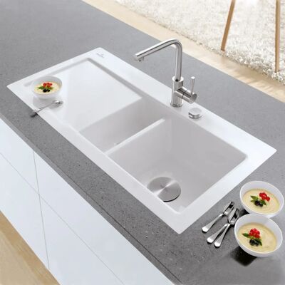 Villeroy & Boch Subway Flächenbündige Spüle Becken rechts - Küchenspüle Villeroy & Boch Subway Flächenbündige Spüle Becken rechts - Küchenspüle
