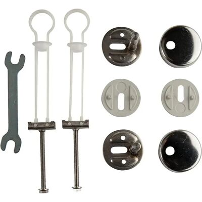 Villeroy & Boch 9220 55 61 peça de reposição para dobradiça de sanita - aço inoxidável Villeroy & Boch 9220 55 61 peça de reposição para dobradiça de sanita - aço inoxidável