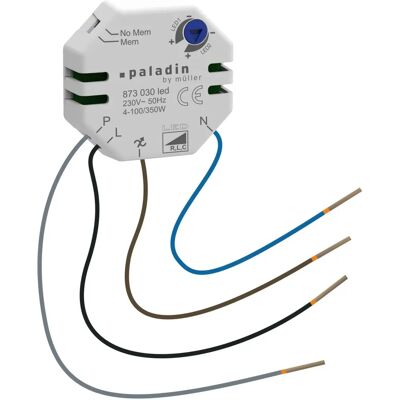 Müller 873030 Dimmer - Geeignet für LED-Lampen - Überlastschutz Müller 873030 Dimmer - Geeignet für LED-Lampen - Überlastschutz