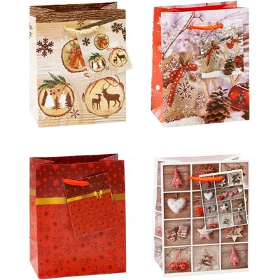 TSI Bolsas de Regalo Navidad Serie 9 Pequeñas - bolsas TSI Bolsas de Regalo Navidad Serie 9 Pequeñas - bolsas