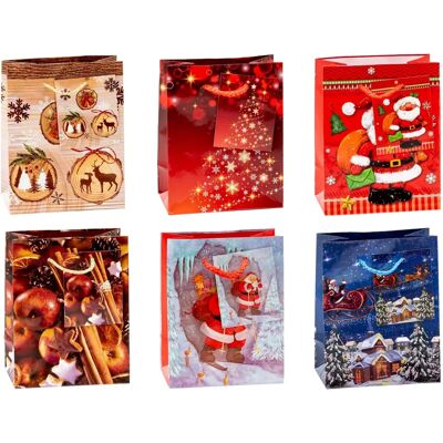 Sacs Cadeau Noël Série 7 Petits - Sacs Cadeau Sacs Cadeau Noël Série 7 Petits - Sacs Cadeau