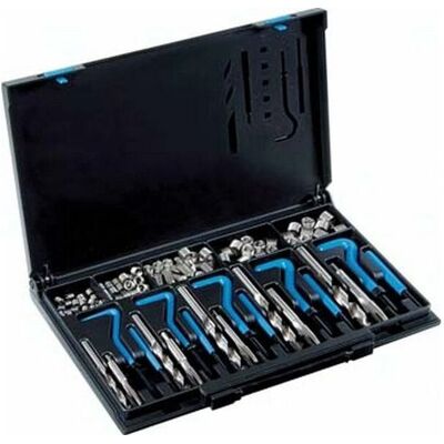 Kit de reparación de roscas VOLKEL - M6 a M14, Brocas helicoidales, Kit de taller Kit de reparación de roscas VOLKEL - M6 a M14, Brocas helicoidales, Kit de taller