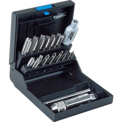 Völkel P.K.20 Handgewindebohrer-Set - 3-tlg. HSS-G DIN 352 M3-M12 Völkel P.K.20 Handgewindebohrer-Set - 3-tlg. HSS-G DIN 352 M3-M12