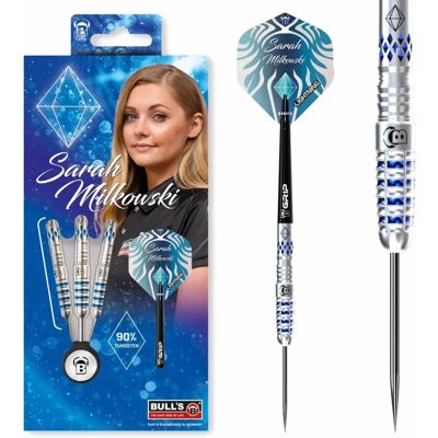 Bulls Sarah Milkowski Stahl Dart - Unisex - Silber - Dart Typ Bulls Sarah Milkowski Stahl Dart - Unisex - Silber - Dart Typ