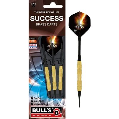 Bulls Success Brass 3 Softdart-Set - Softdart Set Bulls Success Brass 3 Softdart-Set - Softdart Set