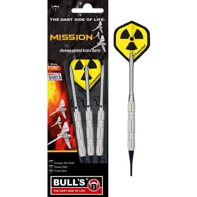Bull's Mission Softdart - 18g - Stahlspitze - Softdart für Elektronik Bull's Mission Softdart - 18g - Stahlspitze - Softdart für Elektronik