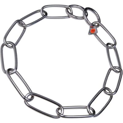 Hs Sprenger Dog Collar - 55 cm Stainless Steel Links Hs Sprenger Dog Collar - 55 cm Stainless Steel Links