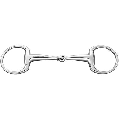Sprenger 16 mm Edelstahl Pferdegebiss - Oliven, Einfach Gebrochen Sprenger 16 mm Edelstahl Pferdegebiss - Oliven, Einfach Gebrochen