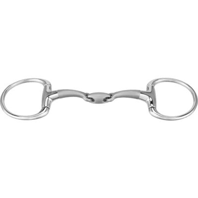 Sprenger Satinox Mors d'œil à double articulation 14 mm - Søvfarvet - Publicité Sprenger Satinox Mors d'œil à double articulation 14 mm - Søvfarvet - Publicité