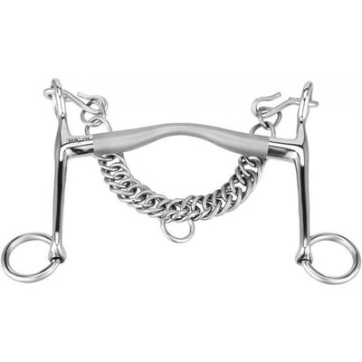 Sprenger Hochwertiges Edelstahl Pferdebit - 14mm, 7cm Zügel - Dressur Sprenger Hochwertiges Edelstahl Pferdebit - 14mm, 7cm Zügel - Dressur