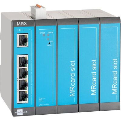 Insys Microelectronics MRX5 LAN Router - Anpassbar, Modular, 5 Ethernet-Ports Insys Microelectronics MRX5 LAN Router - Anpassbar, Modular, 5 Ethernet-Ports