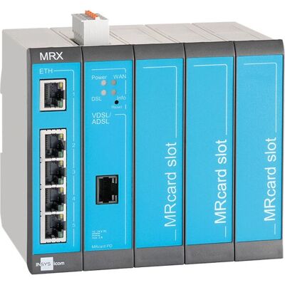 Insys MRX5 DSL-A Router - VDSL2/ADSL/2/2+ - Blau, Grau - Kabelrouter Insys MRX5 DSL-A Router - VDSL2/ADSL/2/2+ - Blau, Grau - Kabelrouter