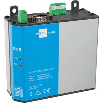 Insys Microelectronics SCR-E300 Gateway - 2-Port, 10/100 Mbit/s - Gateway/Controller Insys Microelectronics SCR-E300 Gateway - 2-Port, 10/100 Mbit/s - Gateway/Controller