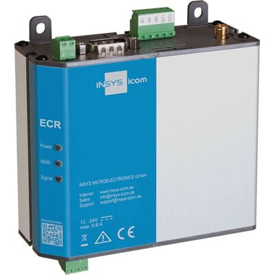 Insys ECR-LW300 Gateway - WLAN, RS485, RS232 - Industrie-Controller Insys ECR-LW300 Gateway - WLAN, RS485, RS232 - Industrie-Controller