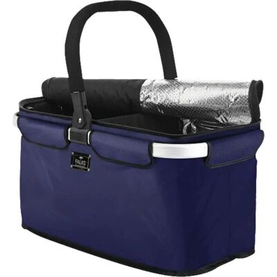 Genius Falko Duo Stoff dunkelblau Einkaufskorb - Shopping basket Genius Falko Duo Stoff dunkelblau Einkaufskorb - Shopping basket