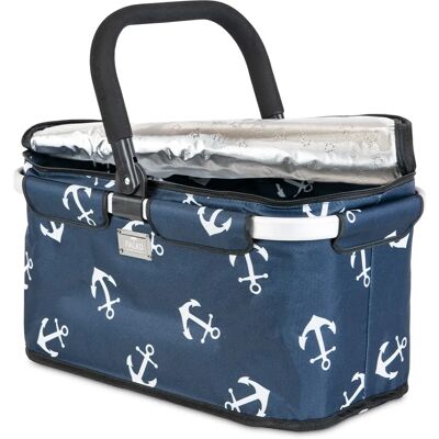 Genius A14366 Borsa Spesa Blu - Perfetta per Pic-nic & Acquisti Genius A14366 Borsa Spesa Blu - Perfetta per Pic-nic & Acquisti
