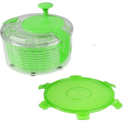 Genius A26366 Salatschleuder - Grün, Transparent, 4-teilig Genius A26366 Salatschleuder - Grün, Transparent, 4-teilig