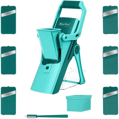 Genius Nicer Dicer Mando Gemüseschneider - Sicherheit & Präzision Genius Nicer Dicer Mando Gemüseschneider - Sicherheit & Präzision