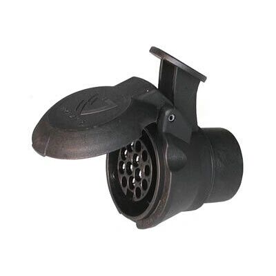 JAEGER 311105EJ aanhanger connector adapter - ISO11446, ISO1724-N, 7-13-pins, 12V, Display JAEGER 311105EJ aanhanger connector adapter - ISO11446, ISO1724-N, 7-13-pins, 12V, Display