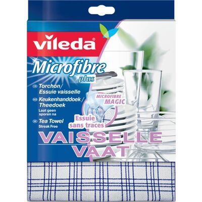 Chiffon Microfibre Vileda 4077 - Pack de 12 - Publicité Chiffon Microfibre Vileda 4077 - Pack de 12 - Publicité