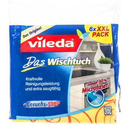 Vileda Allzwecktuch Modell - 6 Stück Vileda Allzwecktuch Modell - 6 Stück