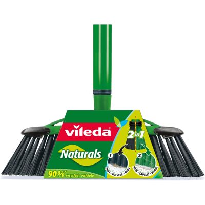 Vileda 129274 Bezem - Binnen, Zwart, Groen - Producttype Vileda 129274 Bezem - Binnen, Zwart, Groen - Producttype