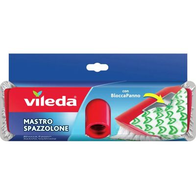 Accessoire pour serpillère Vileda 155645 - Tête de serpillère - Rouge, Blanc - Type de produit Accessoire pour serpillère Vileda 155645 - Tête de serpillère - Rouge, Blanc - Type de produit