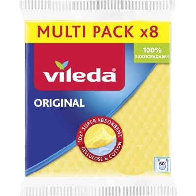 Vileda Hochabsorbernde Tücher - 8er Pack - Haushaltspflege Vileda Hochabsorbernde Tücher - 8er Pack - Haushaltspflege