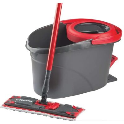 Vileda Ultramax Turbo - Flacher Zwangs-Moppwassertopf-Set Vileda Ultramax Turbo - Flacher Zwangs-Moppwassertopf-Set