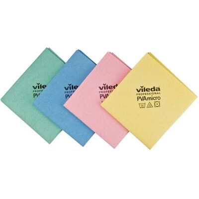 Paños de Microfibra PVA Rosa Vileda - 5 Unidades Paños de Microfibra PVA Rosa Vileda - 5 Unidades